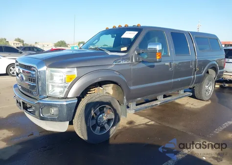 2011 Ford F-250 Lariat z USA, uszkodzony, nr VIN 1FT7W2B64BEA43840
